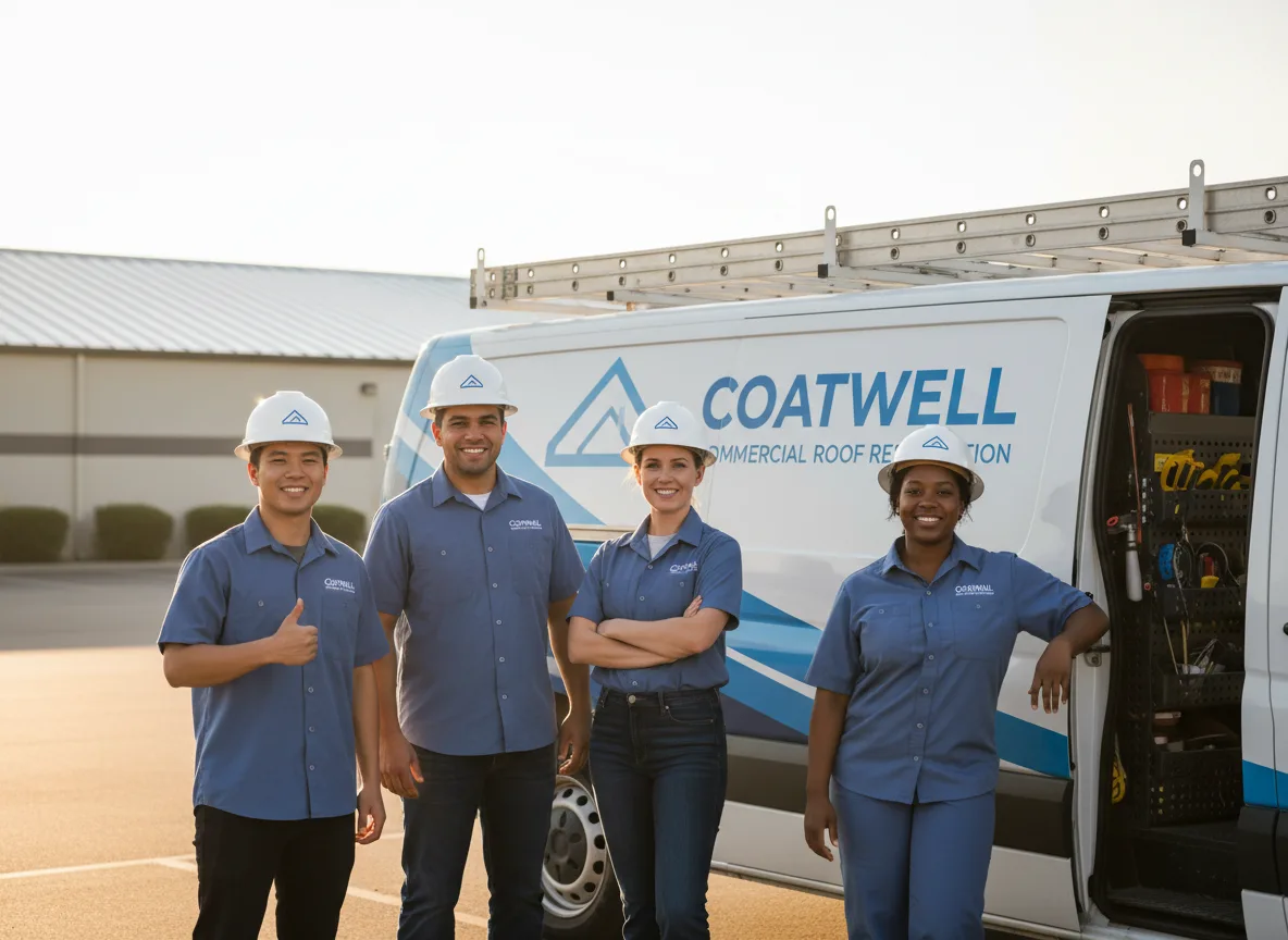 Commercial roof coating company in Brown Deer, WI